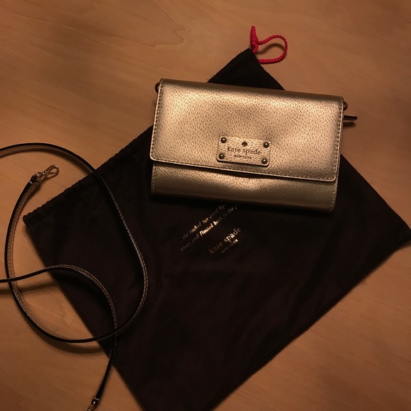 Kate Spade Metallic Clutch - Picture 5 of 6